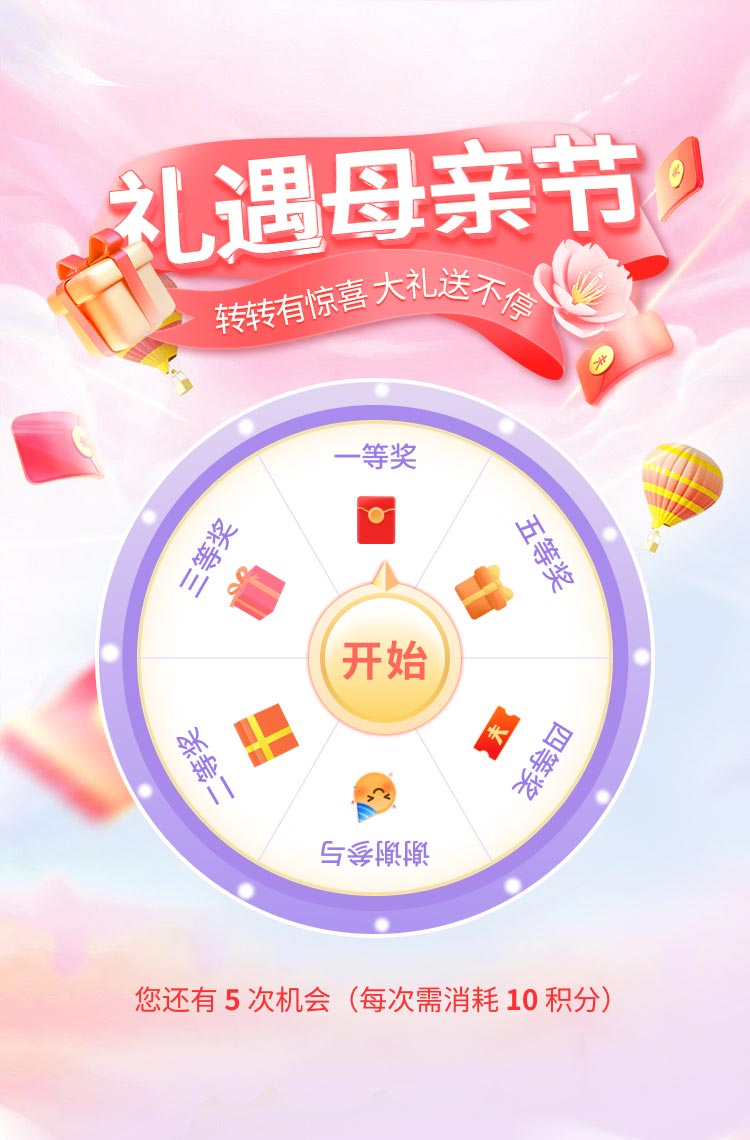 礼遇母亲节 转转有惊喜！